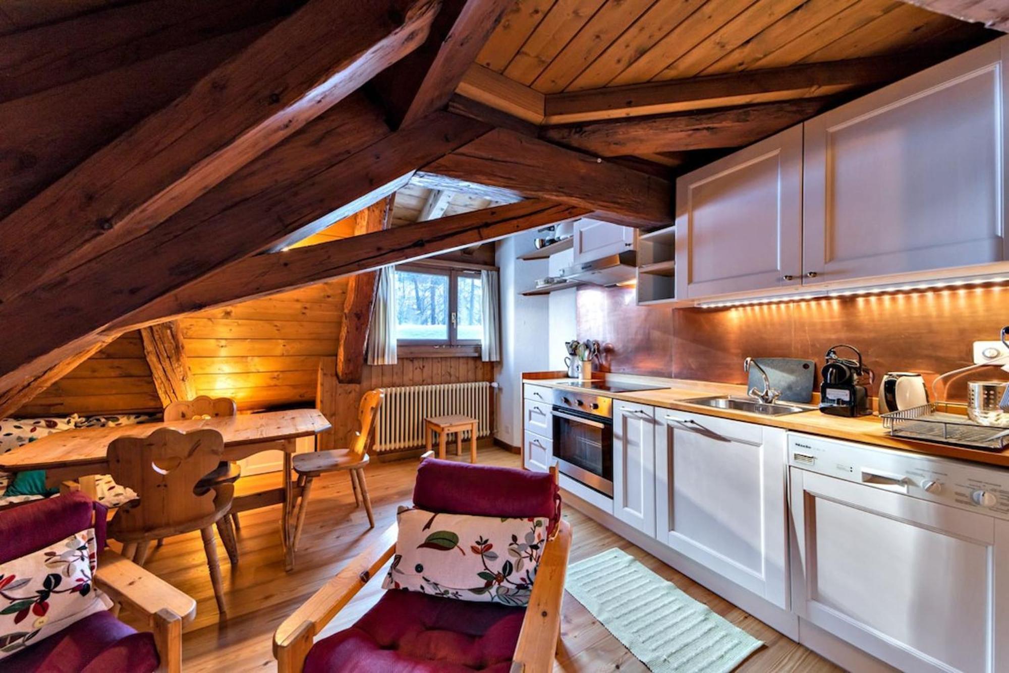 Chesa La Cuntainta - Sils Maria Apartment Exterior photo